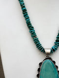 Vintage Statement Turquoise Necklace