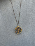 Golden Tree Necklace
