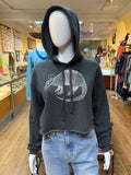 Armadillo Mandy Crop Hoodie