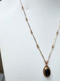 Kyanite Bar Chain Necklace