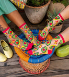 Avocado Lover Sheer Socks