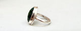 Lake Ring #81 - Rose Cut Emerald