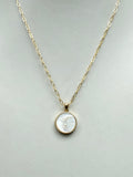 Pearl Man in the Moon Necklace