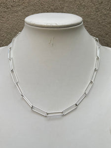 Silver Link Necklace