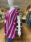 Raspberry Kiana Blouse