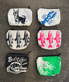 Small Canvas Zip Pouches (multiple options)