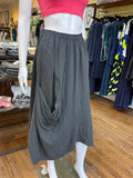 Linen Pouch Pocket Skirt (color options)