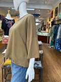 French Terry Pullover Top (color options)