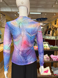 All Around Artsy LS Mesh Top #14