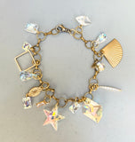Vintage Elements Swarovski Crystal Charm Bracelets (multiple options)
