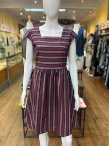 Berry Stripe Rupi Dress