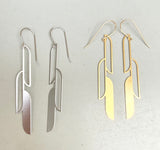 Drop Long Ascend Earrings (metal options)