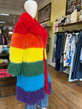 Rainbow Maxi Coat