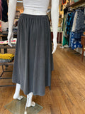 Corduroy Side Zip Skirt (color options)
