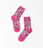 Disco Barbie Sheer Socks