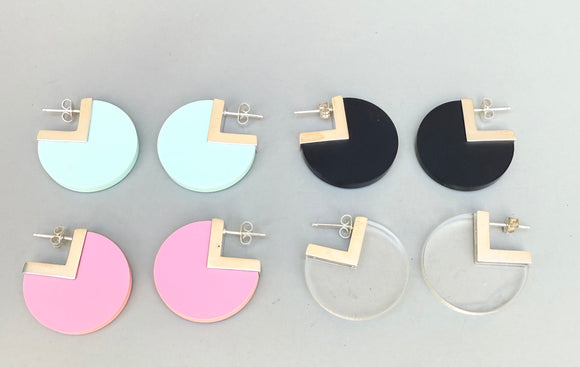 Lysa Hoop Earrings (color options)
