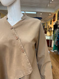 Mandarin Asymmetrical Top (color options)