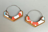 Reverse Arc Wide Hoop (multiple options)