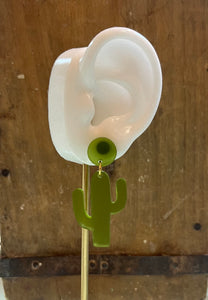 Acrylic Cactus Dangles (multiple options)