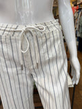 Elliott Lounge Pant, Savoy Navy Stripe