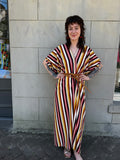 Cassidy Stripe Caftan Dress