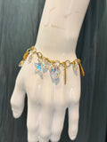 Vintage Elements Swarovski Crystal Charm Bracelets (multiple options)
