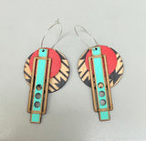 Wright 3-Layer Earrings (color options)