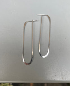 Long Oval Hoops (metal options)