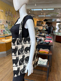 Black Cat Newsboy Tote