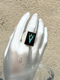 Michael Mendoza Opal + Onyx Ring