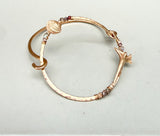 Spine + Shell Circle Cuff