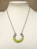 Circle Enamel Necklace