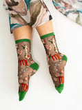Virgo Zodiac Sheer Socks