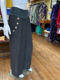 Linen Button Pocket Pants (color options)