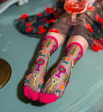Cocktail Hour Sheer Socks