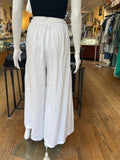Linen Front Pocket Shirred Pants (color options)