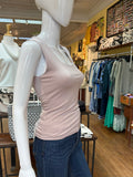 Double Layer Wide Strap Blouse (color options)