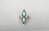 Turquoise Petal Ring