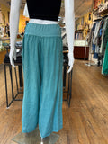 Linen Button Pocket Pants (color options)