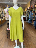 Linen Flare Dress (color options)