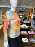 All Around Artsy LS Mesh Top #10