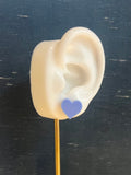 Acrylic Heart Studs (color options)