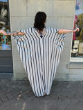 Cooper Stripe Caftan Dress