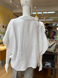 Linen Wide Sleeves Top (color options)
