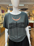 Dragonfly Copper Moon Dolman Shirt