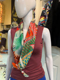 Tropical Fish Silk Scarf