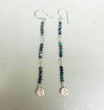 Chrysocolla Stack Earrings