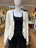 Ivory Knit Cardigan