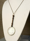 Ornate Magnifying Glass Necklace (length options)