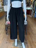 Linen Faux Side Slit Pants (color options)